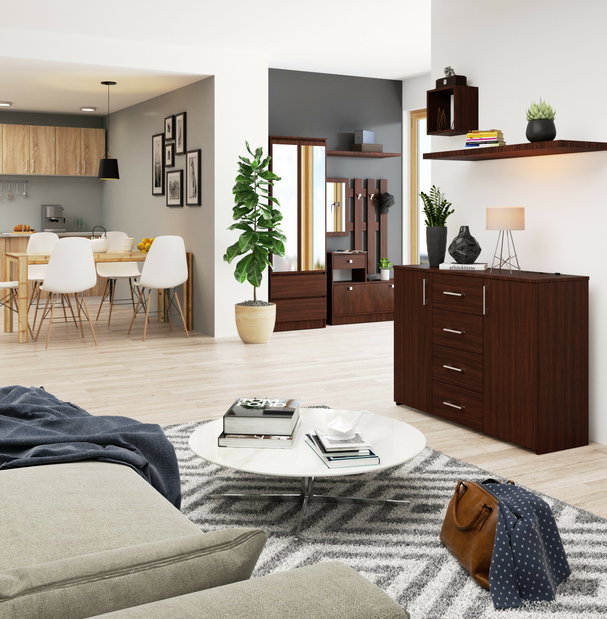 Komoda Kiran (wenge) *výprodej
