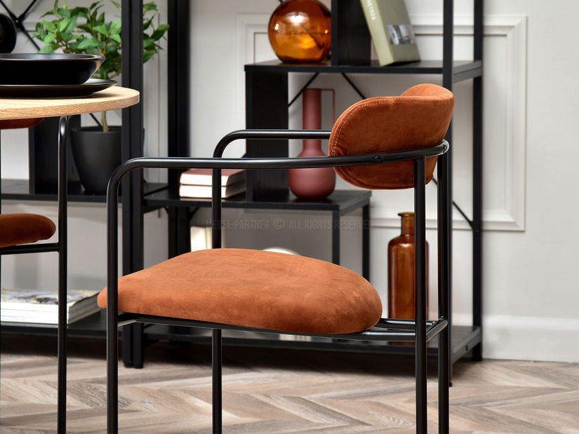 Židle Magnus (měděná + černá)