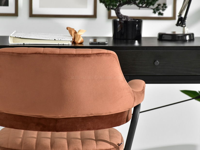 Židle Merylyn (měděná + černá)