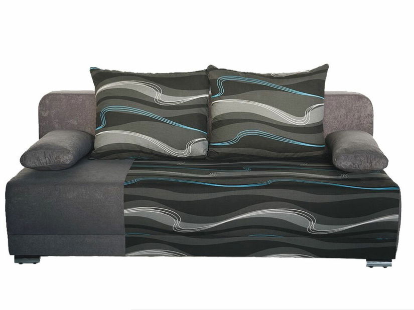 Pohovka ZICO vlny šedá + vlny šedé