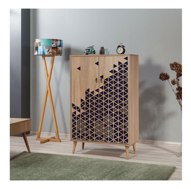 Skříňka Multibox 123 (dub sonoma)