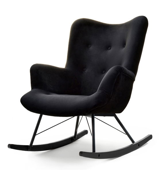 Relaxační křeslo Laurentino (černá)