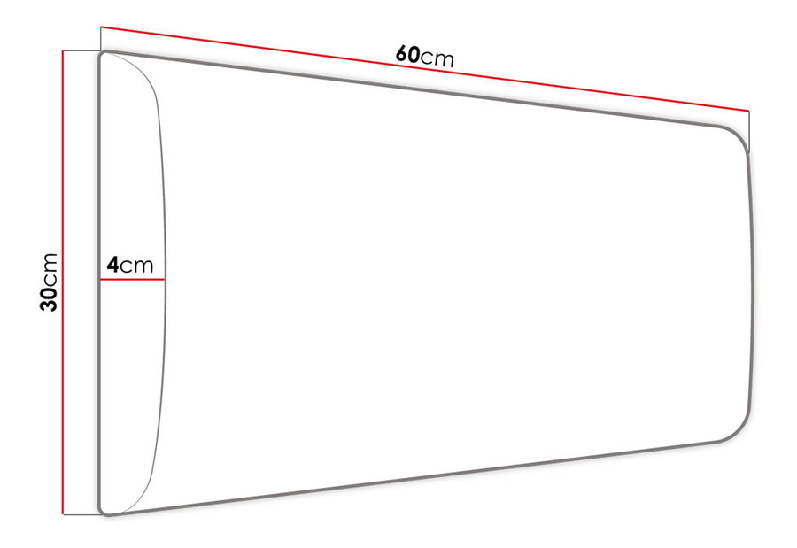 Nábytek do předsíně Kendora 60 (s 6 ks. čalouněných nástěnných panelů Pazara 60x30) (manila 18)