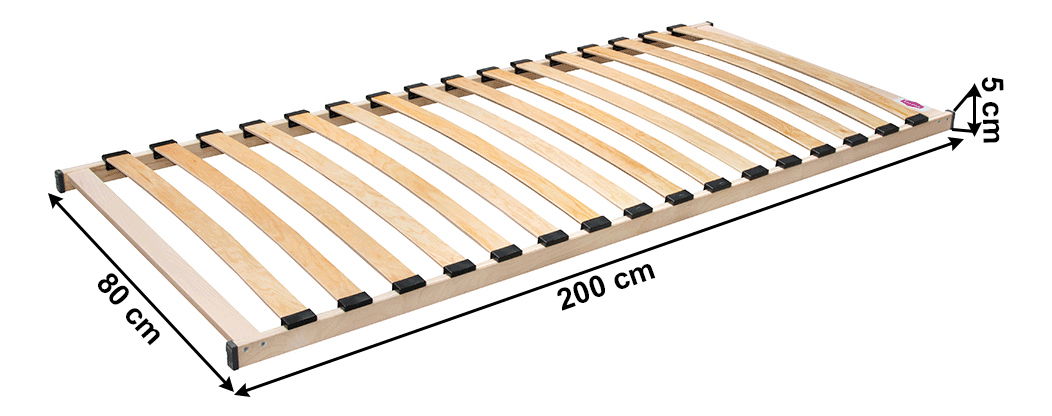 Lamelový rošt 80x200 cm Monte