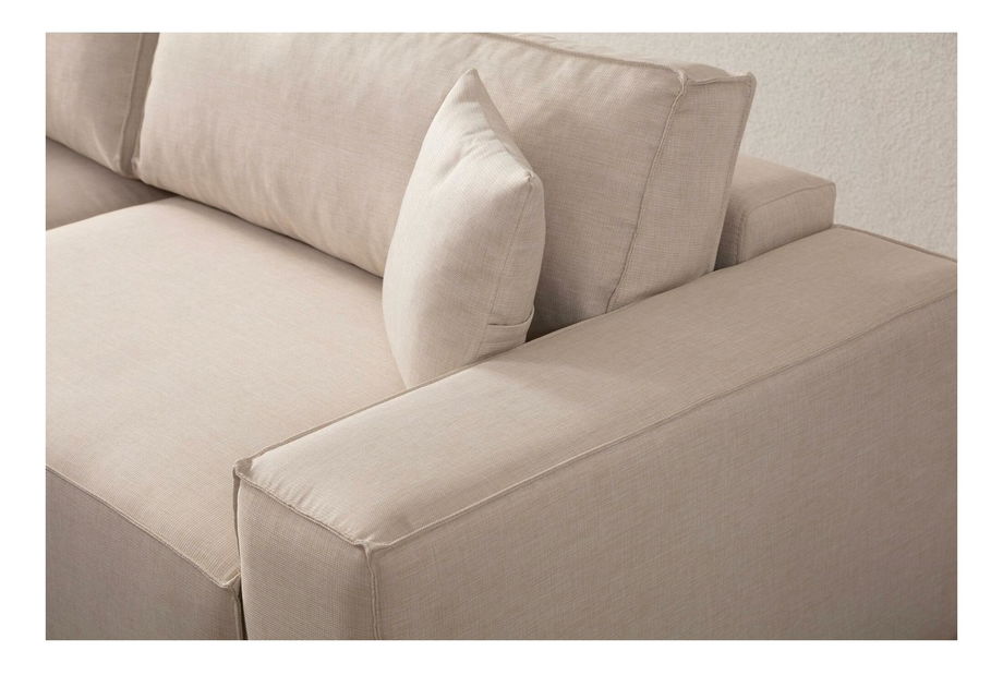 Rohová sedačka Pirlofenzza (s úl. prostorem) (L) (ecru)