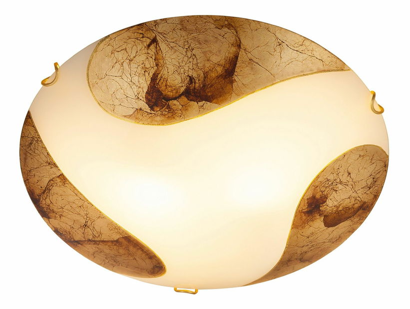 Stropní svítidlo Art Gold 1942 (bílá + zlatá)