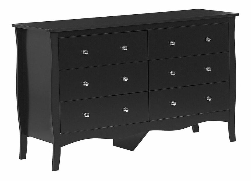 Komoda WINSTY (černá)