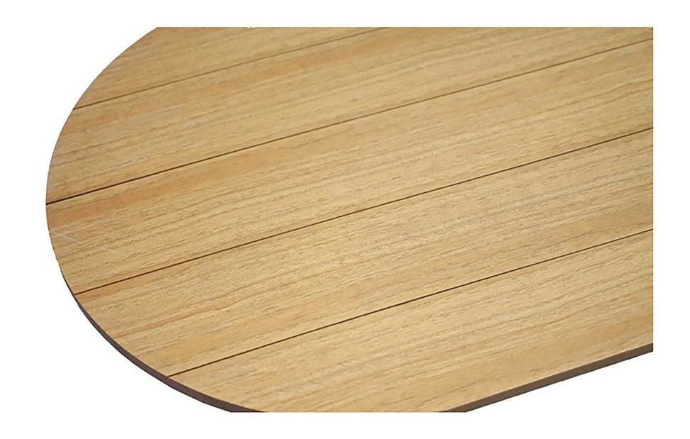 Zahradní sestava Artefactos (přírodní + světle šedá) (pro 4 osoby)