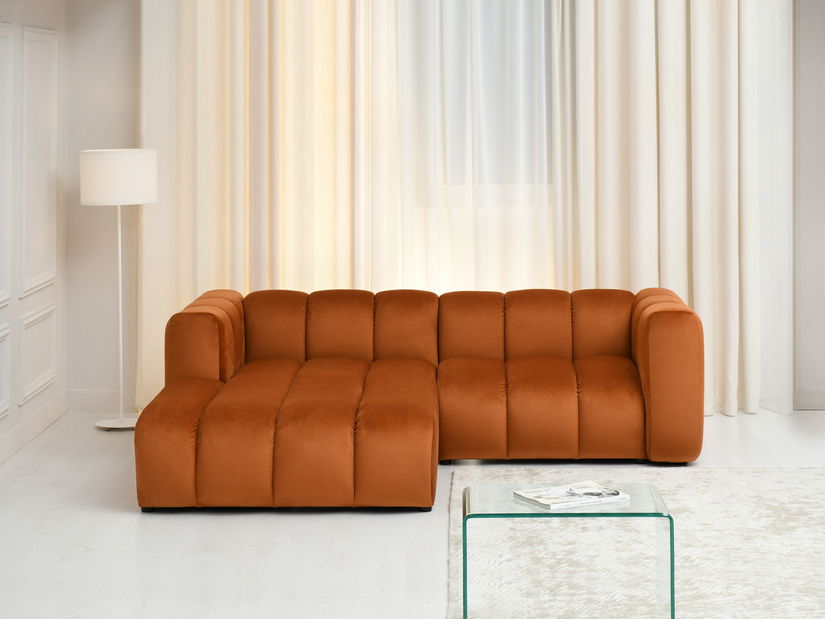 Rohová sedačka Organice (černá)