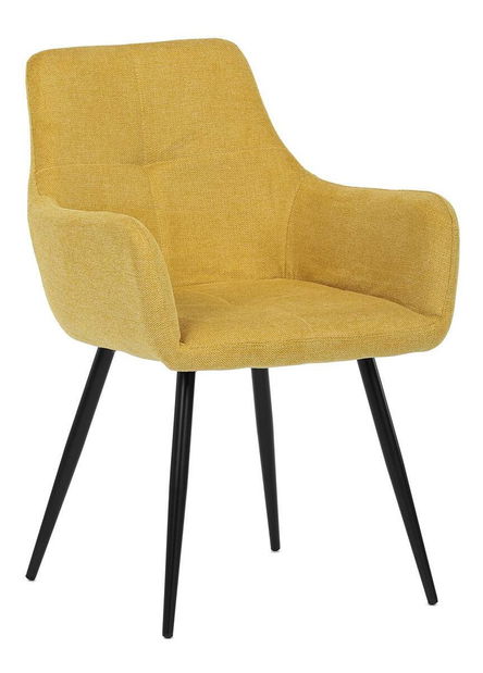 Jídelní židle Deboraluna (žlutá)