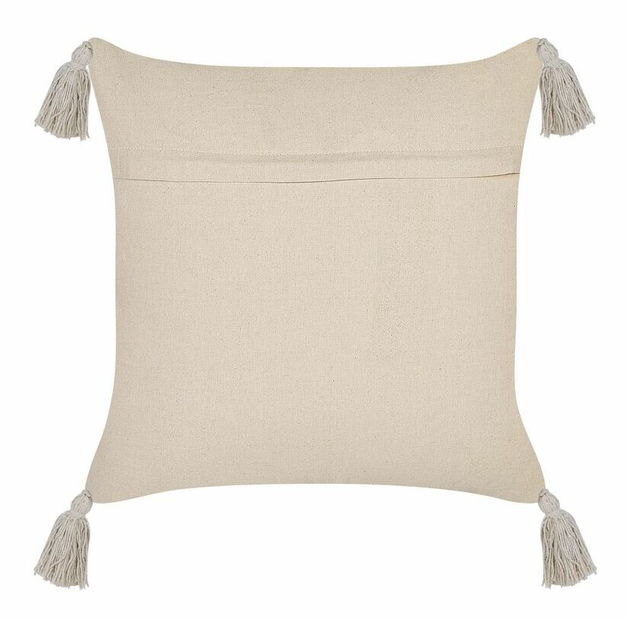 Sada 2 ozdobných polštářů 45 x 45 cm Eupho (béžová)