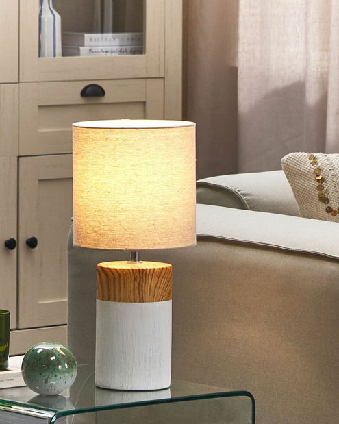 Stolní lampa Anette (béžová)