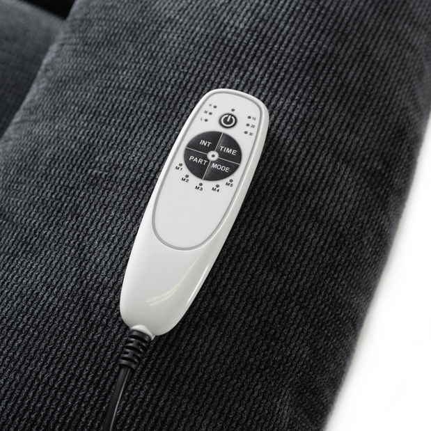 Masážní křeslo Jornaleros (černá látka)