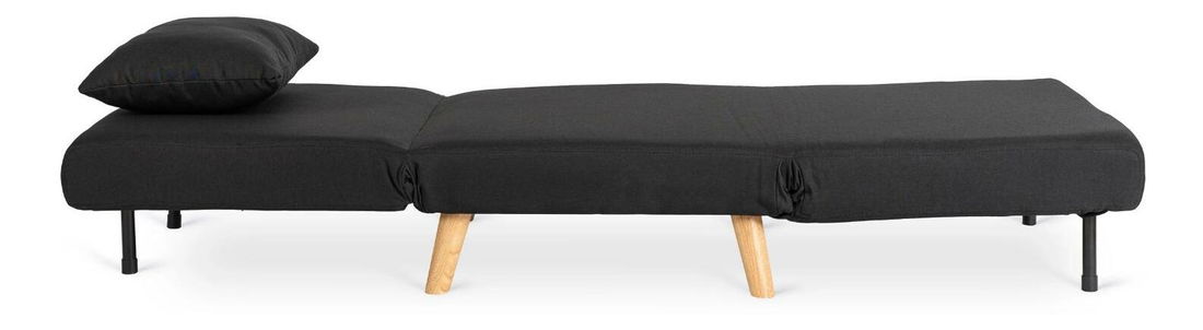 Rozkládací křeslo Motecacleta 1 (černá)