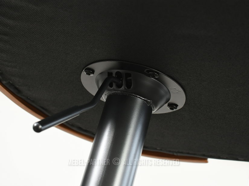 Židle Henriette (ořech tmavý + černá)