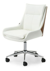 Kancelářské křeslo Leoss (krémová)