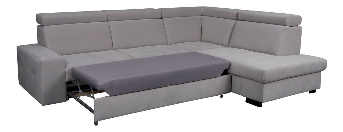 Rohová sedací souprava Manfield (šedá) (P)