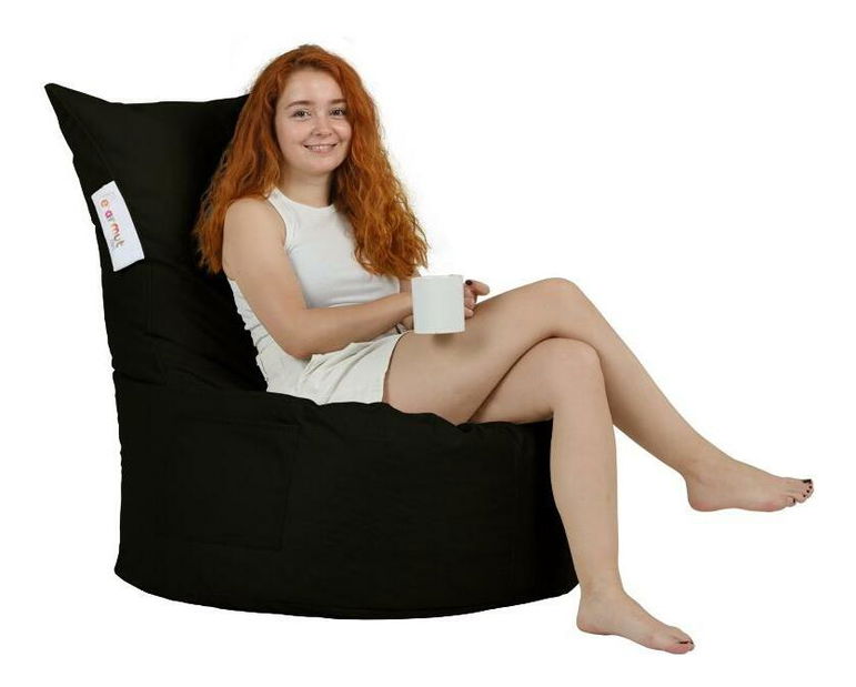 Sedací pytel Beemin (černá)