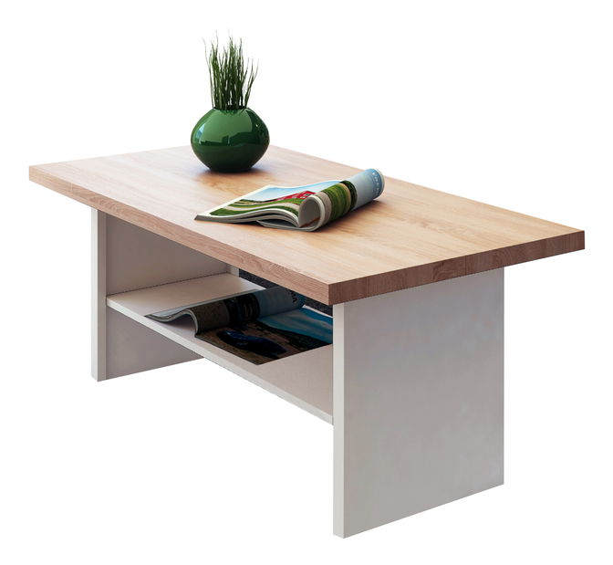 Konferenční stolek Tianna (bílá)