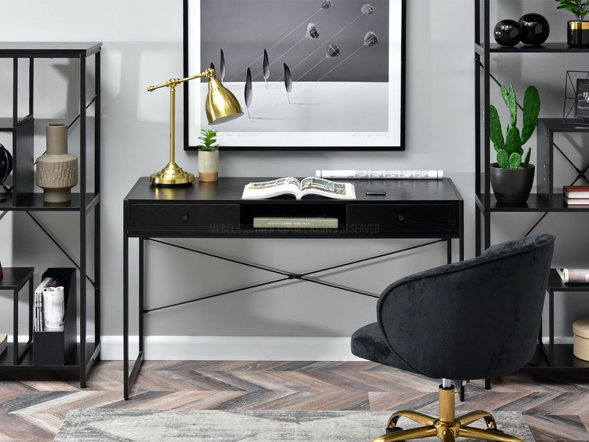 PC stolek Nills (černá)