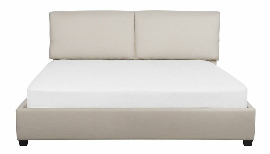 Manželská vodní postel 180 cm Blas (béžová) (s roštem a matrací)