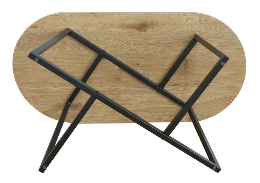 Konferenční stolek Free (dub + černá)