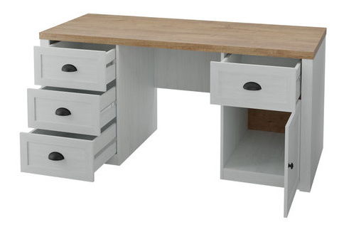 PC stolek Patrick PT1 (borovice andersen + dub lefkas tmavý)