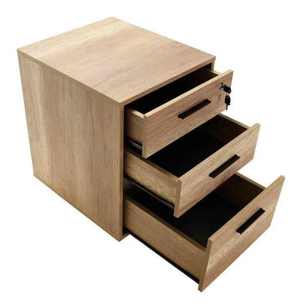 Skříňka na kolečkách Belisu 1 (dub)