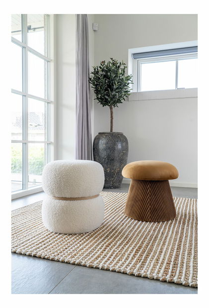 Taburetka Hortensia (okrová)