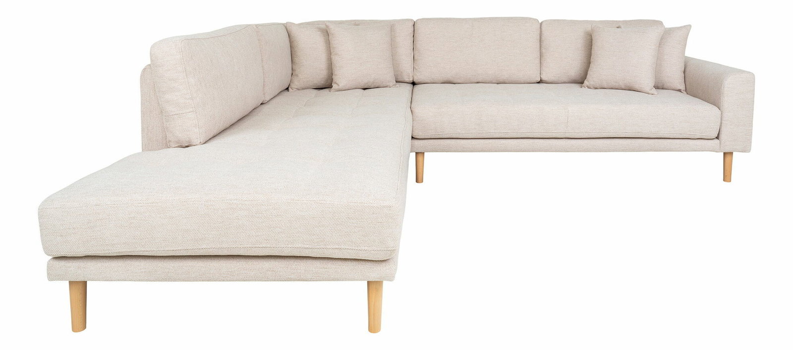 Rohová sedací souprava (L) Lvaveriaora L (písková)