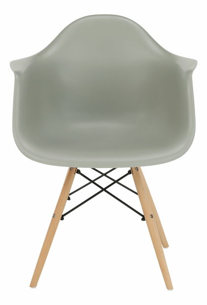 Jídelní židle Damon (šedá + buk)