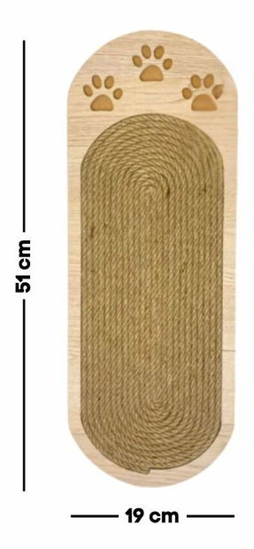 Škrabadlo pro kočky Albi (Bílá)