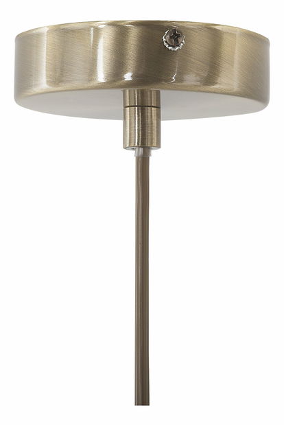 Závěsná lampa Petare (mosazná)