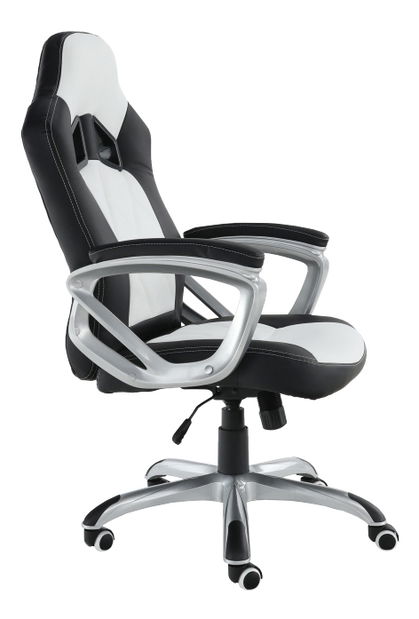 Kancelářské křeslo Lestat (černá + bílá)