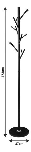 Věšák Efro (černá)