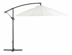 Zahradní slunečník 268 cm CALISA II (polyester) (světlobéžová)