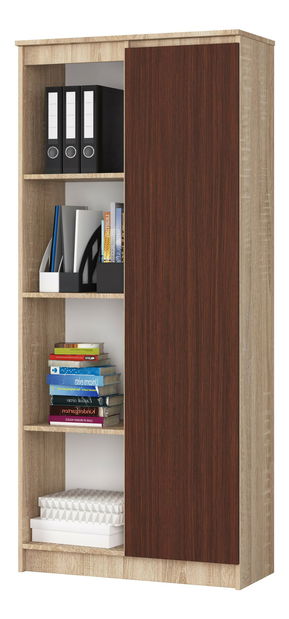 Regál Rehana II (dub sonoma + wenge)