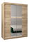 Šatní skříň 150 cm Toki 1 (Dub sonoma + Dub sonoma)