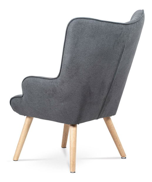 Křeslo s podnoží Avanzabamos (šedá)