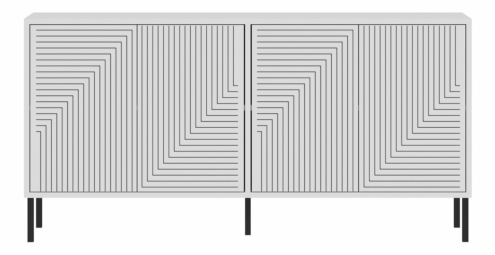 Komoda Evelinda (bílá)