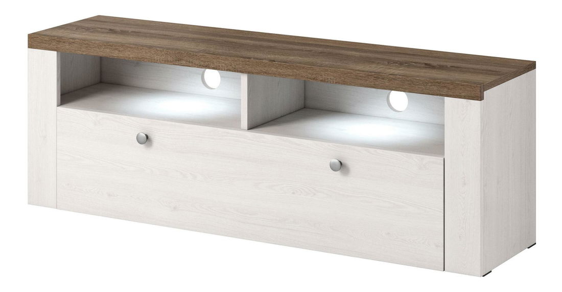 TV stolek Larita Typ 41 (sibiu larche + dub sonoma truflový)