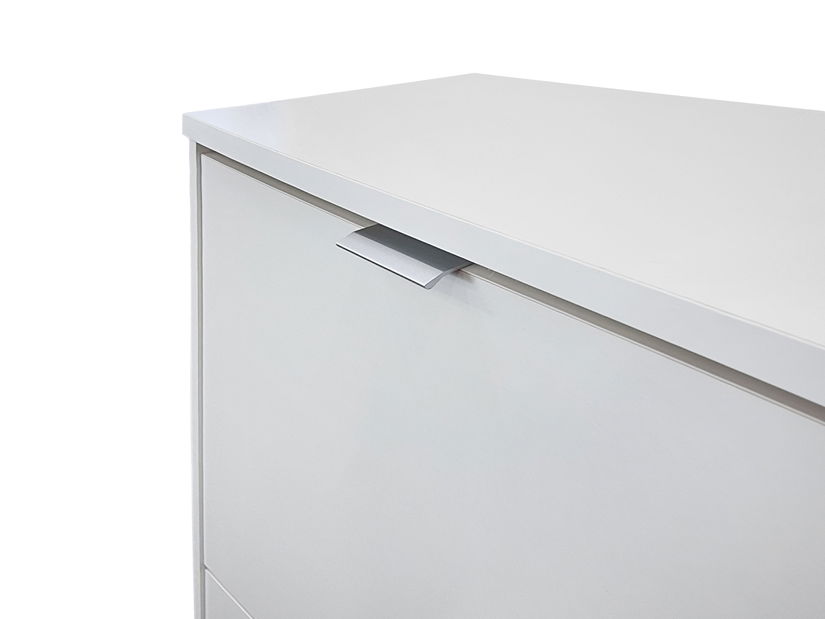 Botník/skříňka na boty Marnie 2K (bílá)