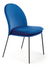 Jídelní židle Kemis (modrá + černá)