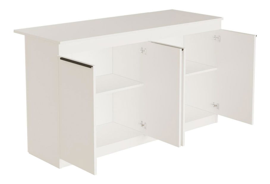 Barový stůl Orlandia 1 (pro 2 osoby) (bílá)