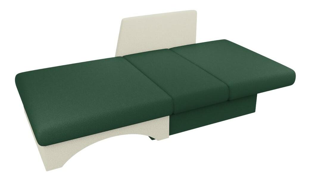 Křeslo Kubosik new (zelená + béžová) (P)