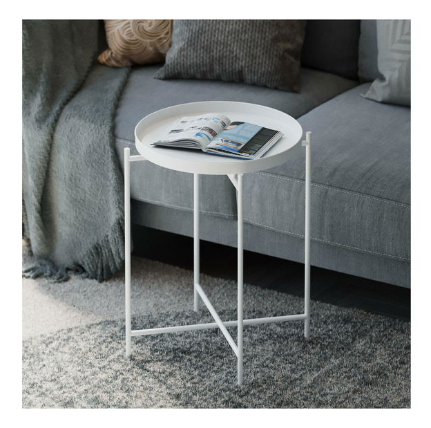 Konferenční stolek Museli 4 (bílá)