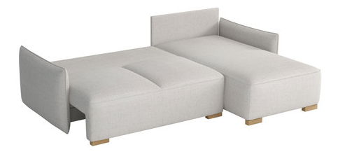 Rohová sedačka Gryfit L (černá) (s úl. prostorem)