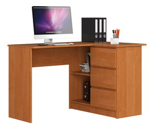 Rohový PC stolek Bodhi (olše) (P)
