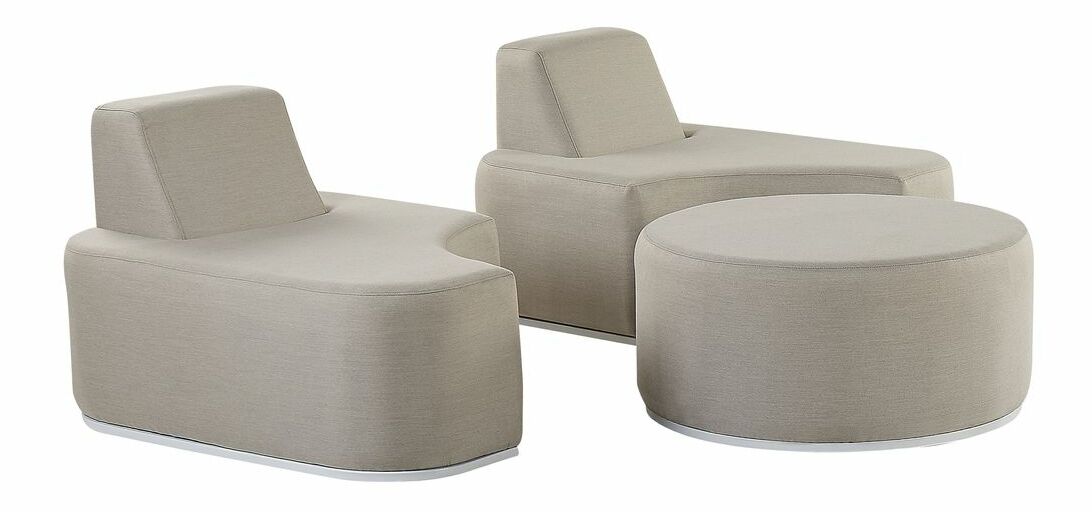 Zahradní sestava Fabry (světle šedá)