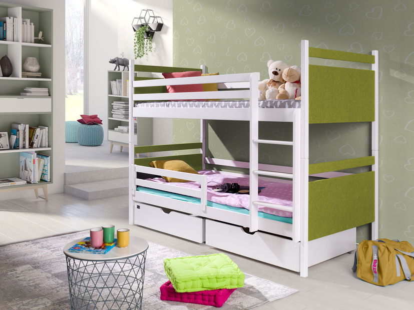 Dětská postel 80 cm Talia (s roštem a úl. prostorem) (sawana 35)